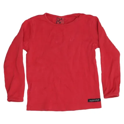 Long sleeve T-shirt (Red) from Villervalla Cotton