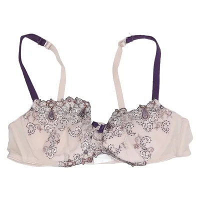 Soutien-gorge (Beige, Violet) de Miriale Coton, Élasthane, Polyamide, Polyester