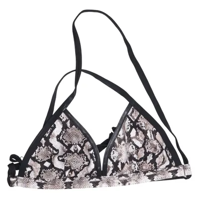 Bikini top (Beige, Black) from Funkita Polyester