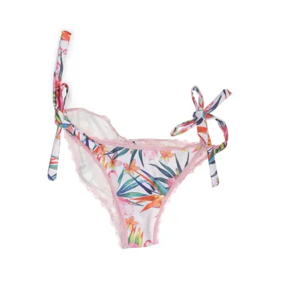 Bikiniunderdel (Vit, Flerfärgad) från Love by Lola