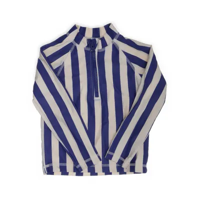 T-shirt de natation (Bleu, Blanc) de Arket Élasthane, Polyamide