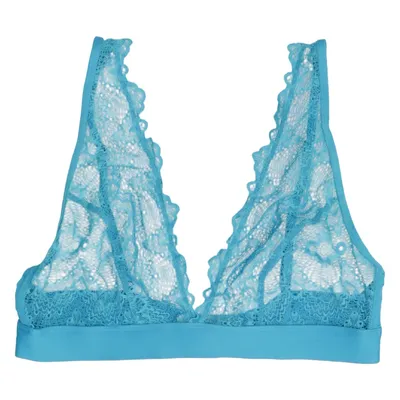 Brassière (Turquoise) de Understatement Élasthane, Polyamide