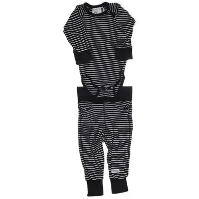 Set (Black, White) from Geggamoja Collection Organic cotton