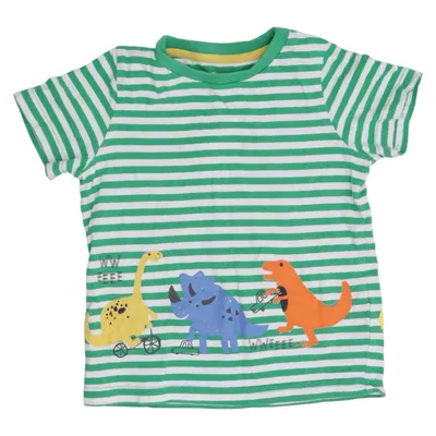 T-shirt (Vert, Blanc, Multicolore) de Mothercare Coton, Élasthane