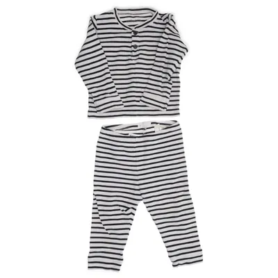 Pyjamas (Vit, Svart) från Arket Bomull