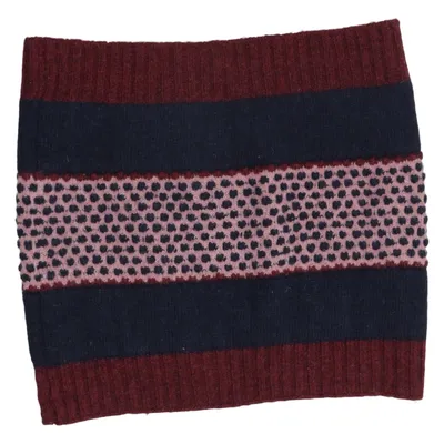 Neck warmer (Blue, Red, Pink) from Jo & Mr. Joe Polyamide, Wool