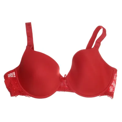 Soutien-gorge (Rouge) de Nanso Élasthane, Polyester