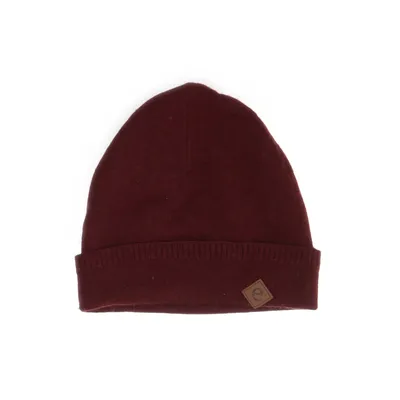Bonnet (Rouge) de Ebbe Faux cuir, Laine de mouton