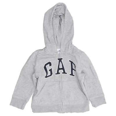 Kapuzenpullover (Grau) von Gap Baumwolle, Recyceltes Polyester
