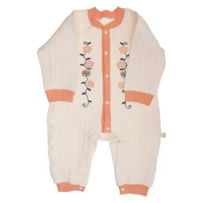 Rompertjes (Wit, Meerkleurig) Katoen, Elastaan, Polyester