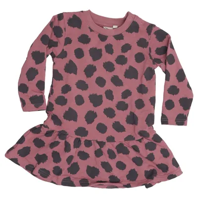Dress (Pink, Black) from Marie Serneholt Elastane, Organic cotton