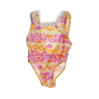 Baddräkt (Rosa, Gul, Flerfärgad) från Anzoni Elastan, Polyester