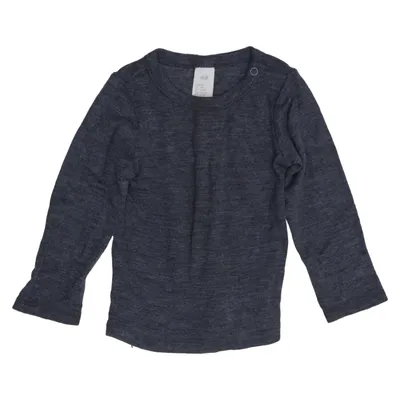Long sleeve T-shirt (Blue) from H&M Baby Wool