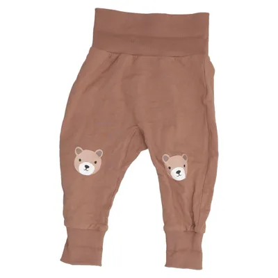 Pantalon de survêtement (Marron) de Lindex Newborn Coton, Élasthane