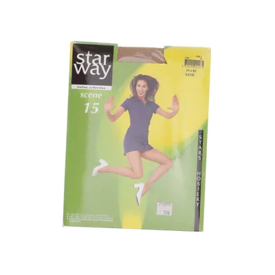 Nylon tights (Beige) from Starway Elastane, Nylon