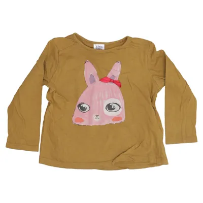 Langarmshirt (Braun) von Zara Baby Baumwolle