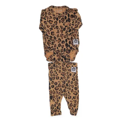 Set (Bruin, Meerkleurig) van Mini Rodini Elastaan, Lyocell