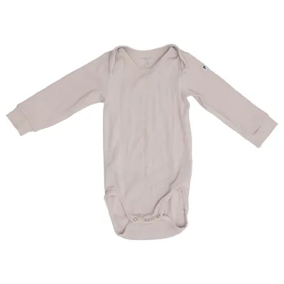 Romper (Beige) van Polarn O. Pyret Elastaan, Organisch katoen