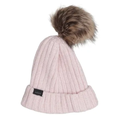 Bobble hat (Pink) from Sätila Acrylic