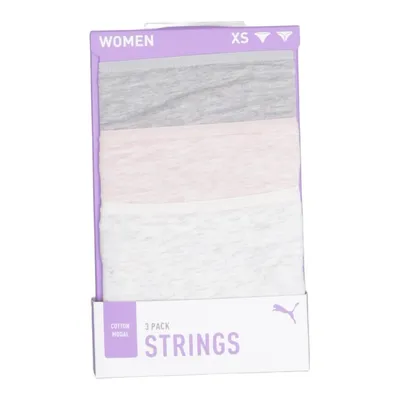 Stringtrosor (Grå, Rosa, Vit) från Puma Bomull, Elastan, Modal