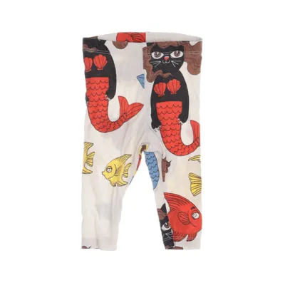 Pants (White, Multicolored) from Mini Rodini