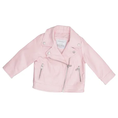 Bikerjack (Roze) van Primark Katoen, Polyester, Polyurethaan, Viscose