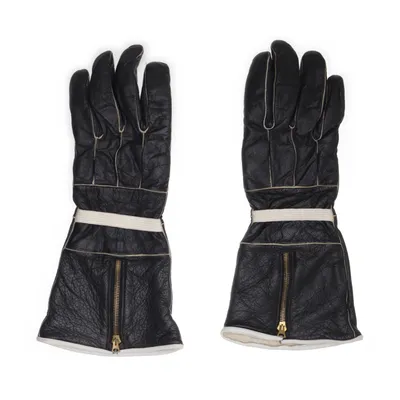 Leather gloves (Black)