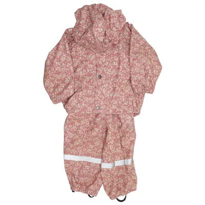Regnställ (Rosa, Beige, Vit) från Kuling Polyester, Polyuretan