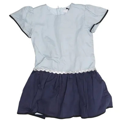 Dress (Blue, Silver) from Livly Cotton