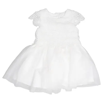 Bloemenmeisjes jurk (Wit) van Young Dimension Polyester