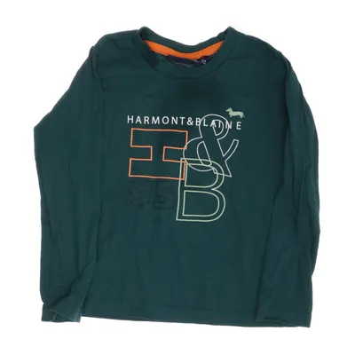 T-shirt à manches longues (Vert, Orange, Multicolore) de Harmont & Blaine Coton