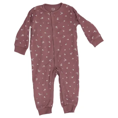 Barboteuse (Rose) de Baby C&A Coton, Élasthane