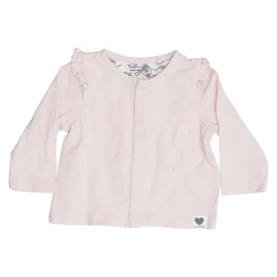 Kofta (Rosa) från Lindex Newborn Bomull, Elastan