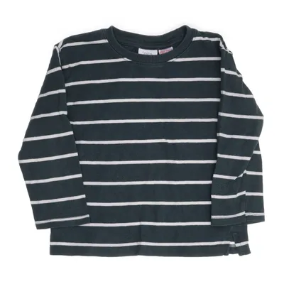 T-shirt à manches longues (Noir, Blanc) de Zara