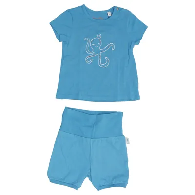 Ensemble (Bleu) de Sanetta Coton biologique