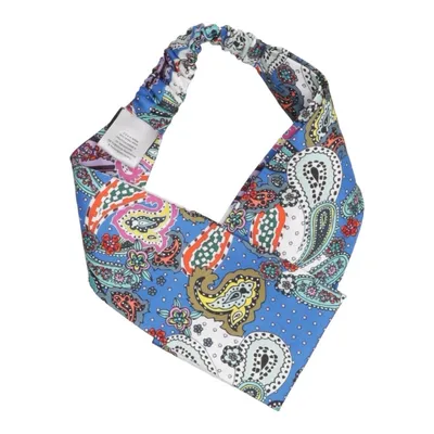 Bandeau à cheveux (Bleu, Multicolore) de Roeckl Soie