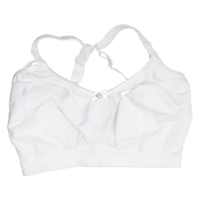 Soutien-gorge (Blanc) de Abecita Élasthane, Polyamide