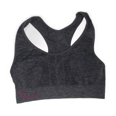 Brassière (Gris, Rose) de Panos Élasthane, Polyamide, Polyester