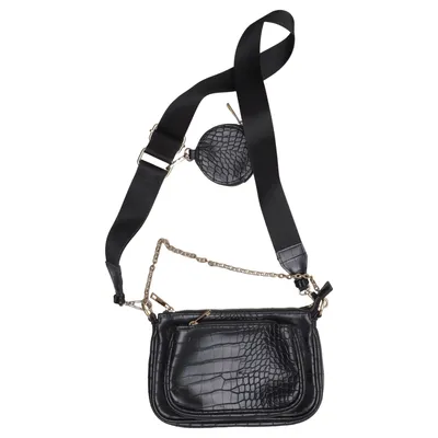 Skuldertaske (Sort) fra Accessories Polyurethan