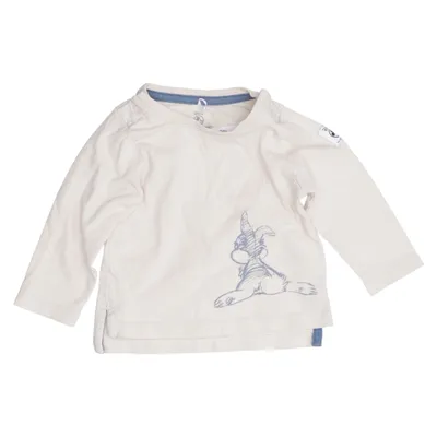 Lange mouwen shirt (Beige) van Disney x Polarn O. Pyret Organisch katoen