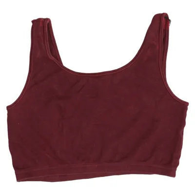 Brassière (Rouge) de Wäschepur Coton, Élasthane