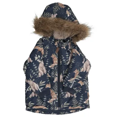 Vinterjacka (Blå, Brun, Flerfärgad) från Newbie by KappAhl Polyester