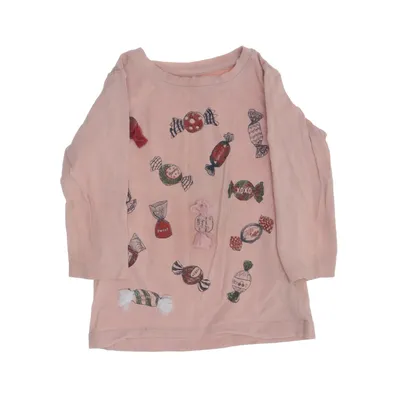 Långärmad t-shirt (Rosa) från Name It Ekologisk bomull, Elastan