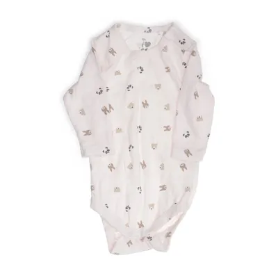 Body (Beige, Flerfärgad) från ICA I Love Eco Elastan, Ekologisk bomull