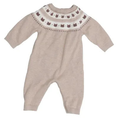 Sparkedragt (Beige, Brun, Hvid) fra Fred & Flo Bomuld