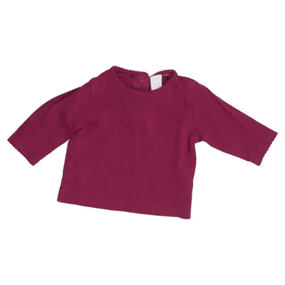 Long sleeve T-shirt (Purple) from Baby Cotton