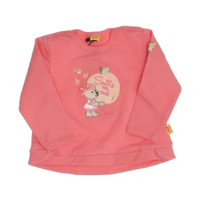 Sweatshirt (Roze, Meerkleurig) van Steiff Katoen, Elastaan