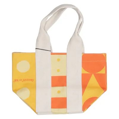 Canvas tas (Geel, Oranje, Beige) van Sol de Janeiro Katoen