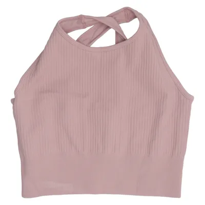 Sports bra (Pink) from Aerie Elastane, Polyamide