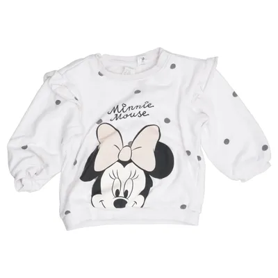 Sweatshirt (Wit, Zwart, Roze) van H&M Kids x Disney Katoen, Elastaan, Polyester